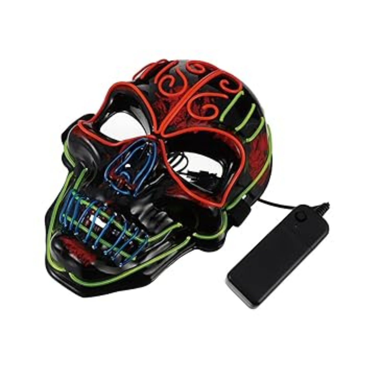 Máscara Catrina Calavera con Luz Led