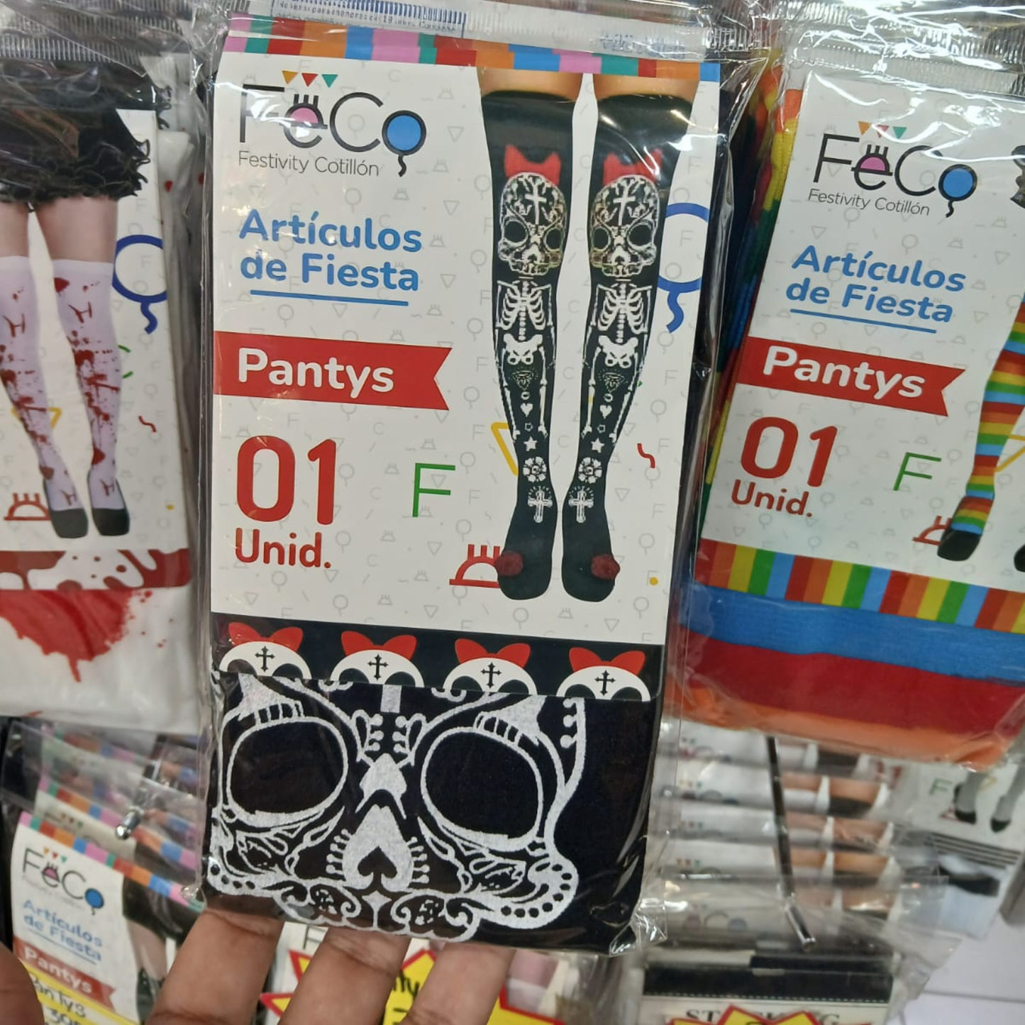 Panty Medias Bucaneras Halloween
