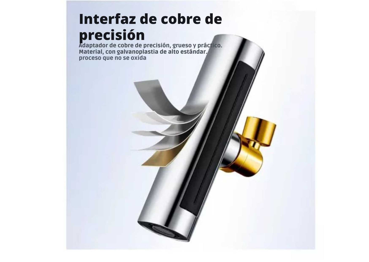 Grifo de Cocina de Cascada de 4 Modos