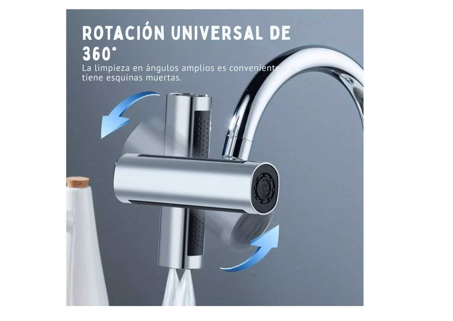 Grifo de Cocina de Cascada de 4 Modos