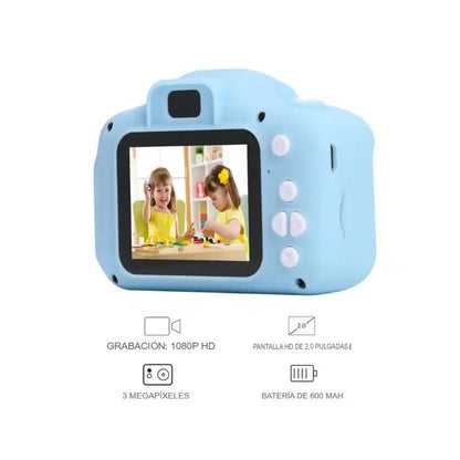 Mini cámara digital infantil HD