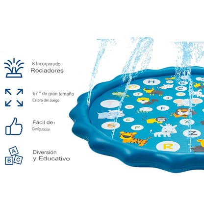 Alfombra de juegos acuáticos