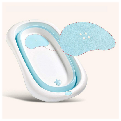 Bañera Plegable con Soporte Cangrejo