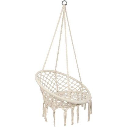 SILLA HAMACA DE MACRAME