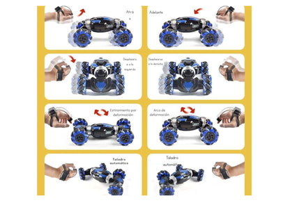 Auto Control Remoto con Manejo 1 Mano