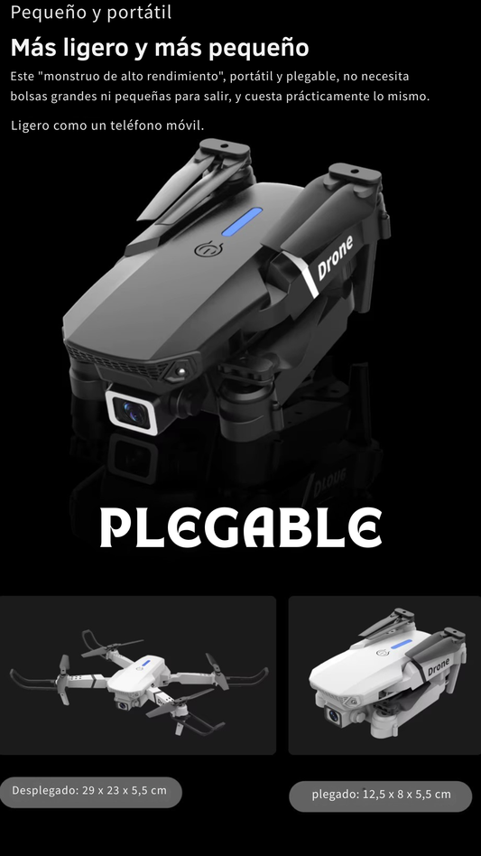 DRONE E88 ¡Promo Navidad! llévate un 15% dcto en esta compra