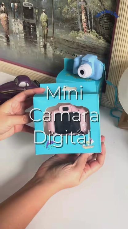 Mini cámara digital infantil HD