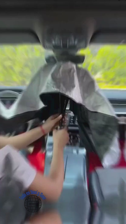 Parasol Plegable para Auto Retráctil